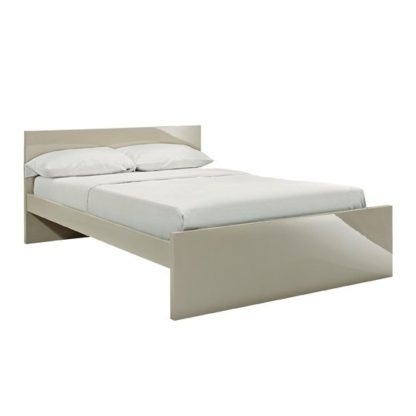 89b9ee49d508ba7ec78e7204a36655d85b07f5b61bcac47e8651ce1ce4ae6a6d.jpg An Image of Curio Stone High Gloss Finish King Size Bed