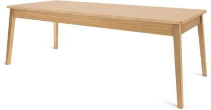 An Image of Custom MADE Harrison Shaker 10 Seat Dining Table, Oak