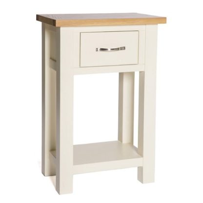 8bbb8bd3ddd1ec45583d512ace5cc2eac778fcee9a2881167d711d6108f17ddc.jpg An Image of Lexington Wooden Console Table In Ivory With 1 Drawer