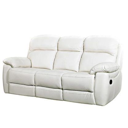 8ff6aaa5fa73fdf7272961ec7fef07da9135680c1fdae56ffadfbc997ce9c47b.jpg An Image of Aston Leather 3 Seater Fixed Sofa In Ivory