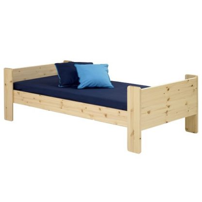 92bc07b97306c04f2e5372a60ca38ef9255ff0b5c0d5d128b424799efe2b1c16.jpg An Image of Pathos Wooden Single Bed In Pine