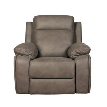 998373409aa073dd64e965f2096214372712d1736333a0e34f930ae888612053.jpg An Image of Denton Contemporary Fabric Recliner Sofa Chair In Grey
