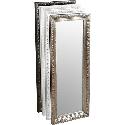 An Image of Henry Decorative Wall Mirror In White Only