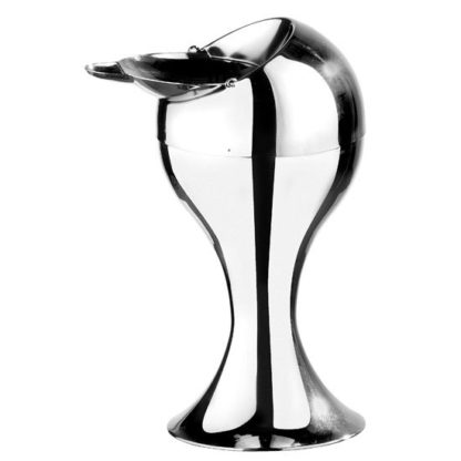 An Image of Chrome Sphere Shaped Table Ashtray