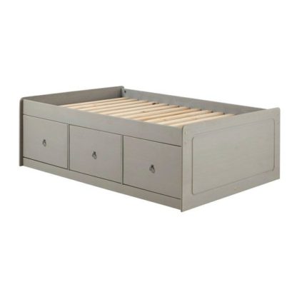 a57c56b62c0837a71301dac2037c9746c3214255fafd848e2bfa4df3fec9bae7.jpg An Image of Corina Single Cabin Bed With Grey Washed Wax Finish