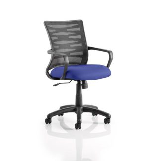 An Image of Eclipse Home Office Chair In Serene With Castors