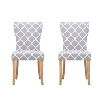 ab47eb293648ebebf13b1de56660b154d0e0d3e980457f21ffdefc2dd3e89098.jpg An Image of Hugo Patterned Dining Chair In Pair
