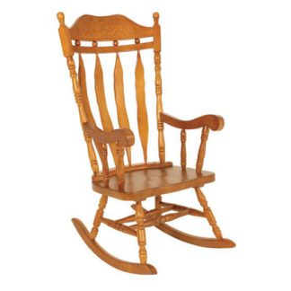 An Image of Jefferson Childs Rocker Chair In Oak