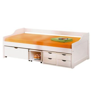An Image of Floro Children Bed With 4 Drawer And 2 Sliding Compartment