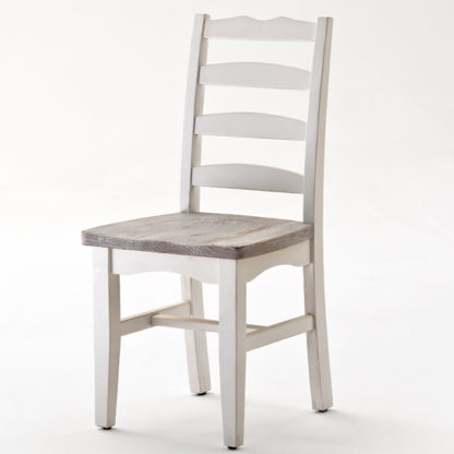 ad0dbedc43be268c1553ac5636175b0af0e1472777e15a6729d6d985734755ca.jpg An Image of Opal Dining Chair Cottage Style In White Pine