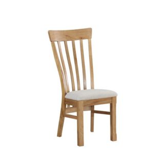 An Image of Trevino Dining Chair In Oak