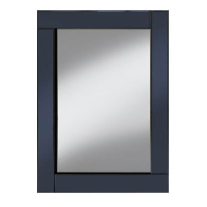 b2f60d708a7c3643475ea9ae76a27ad38709b72c69d75622e8a50badfd81c261.jpg An Image of Bevel 60x80 Wall Mirror In Smoke Grey Border And Clear Mirror