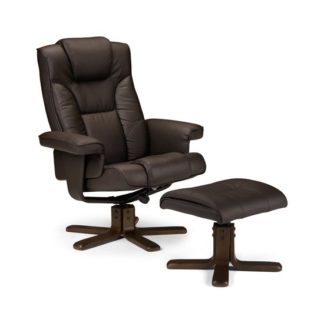 An Image of Malmo Recliner Chair With Foot Rest Stool