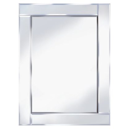 An Image of Bevelled 60x80 Rectangle Wall Mirror