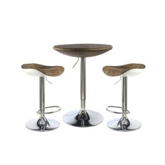 An Image of Ripley Textilene Top Bar Table With 2 Bar Stool