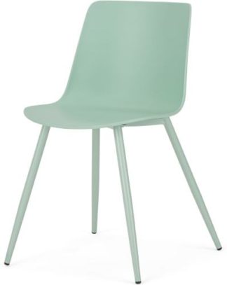 An Image of MADE Essentials Newel Dining Chair, Mint