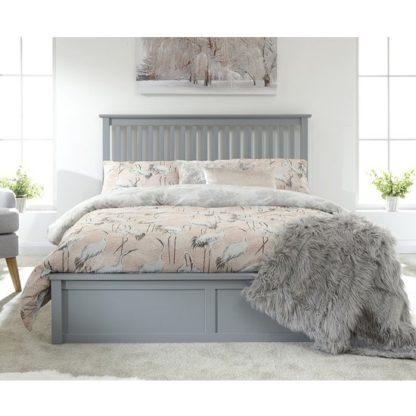 c0f9ae6c39b22a027b231304f550411038be36c7a719a735d1e98113b12e3d6a-1.jpg An Image of Como Wooden Ottoman King Size Bed In Grey