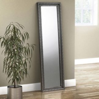An Image of Allegro Dressing Mirror In Pewter