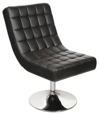 An Image of Contemporary Black Relaxation Lounge Chair