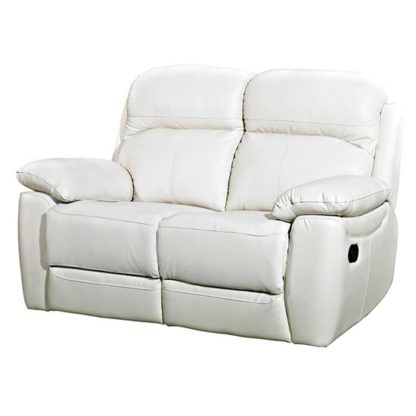 c77cf87683b38e976f9d0cb1dde8892ecc417dcb5e52c44dfe43f14a3fd21d87.jpg An Image of Aston Leather 2 Seater Recliner Sofa In Ivory