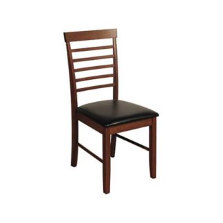 An Image of Marsic Dining Chair In Dark Acacia