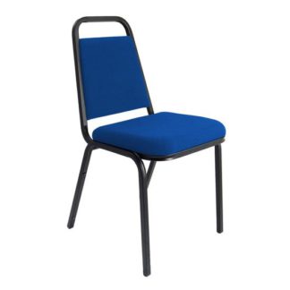 An Image of Banqueting Stacking Office Visitor Chair In Blue