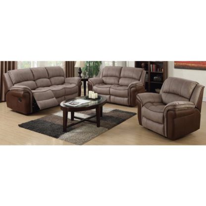 e108040026d4ec2a13e5fd5fca50e50f9b7914b3f044b1ba91f282eda514e36d.jpg An Image of Lerna Fusion 3 Seater Sofa And 2 Seater Sofa In Taupe Tan