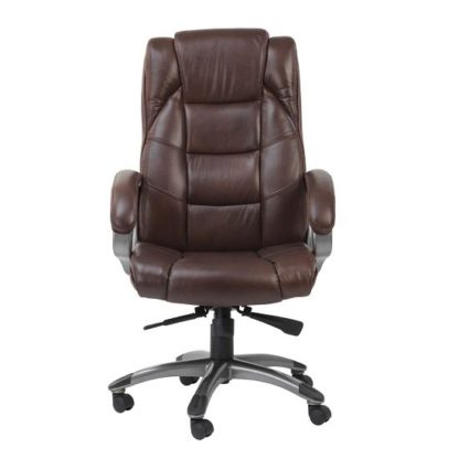 An Image of Nobbler Home And Office Executive Chair In Brown