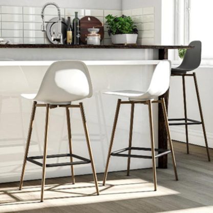 ee77113ba9ce29ec1bc042ea42997900580afb7f8917949fe5154d69fcaf9c87.jpg An Image of Copley Plastic Bar Stool In White