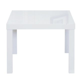 An Image of Puro End Table In White High Gloss