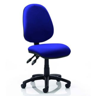 An Image of Luna II Office Chair In Stevia Blue