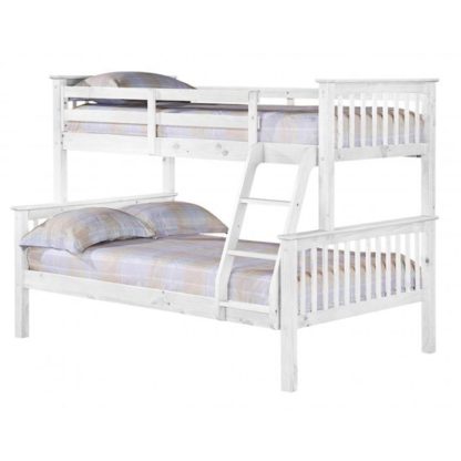 f9569c6a8c20aa1cfb6c2beeaaf3b8a5c7db61d15695482f6f494836fb096935.jpg An Image of Porto Triple Wooden Bunk Bed In White