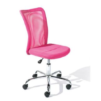An Image of Bonnie Pink Colour Children Office Chair