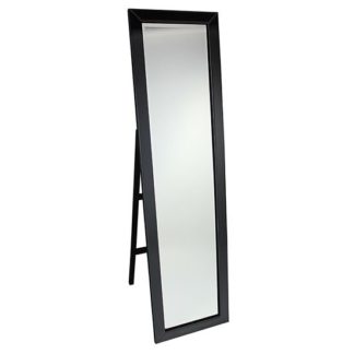 An Image of Cheval Black Frame Freestanding Mirror