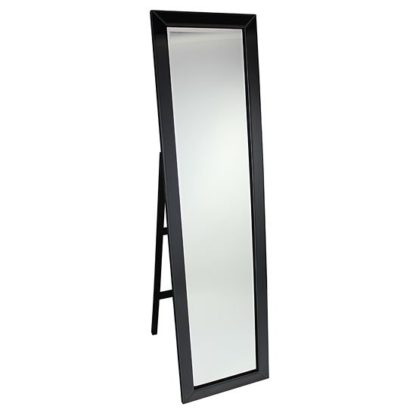 fead7cf422ce2a43fda23665f401f890373c8458cc42d90e5eedaa35c84c93c4.jpg An Image of Cheval Black Frame Freestanding Mirror