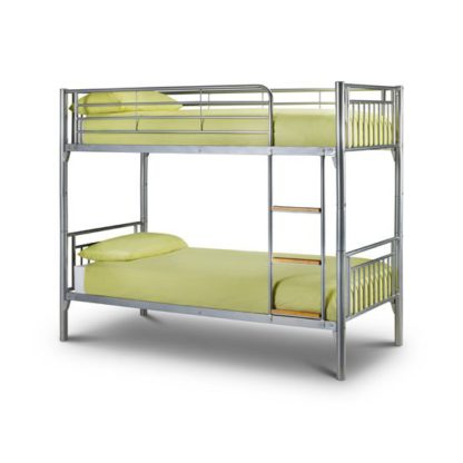 An Image of Atlas Metal Finish Children Bunk Bed