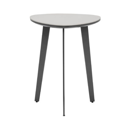 17e67dacb716c8ae64b9464b164c3498434ca0df4e0d2f212bac06dfd50971a5.jpg An Image of Avory Ceramic Side Table, Taupe