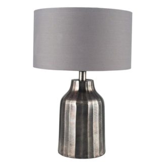 An Image of Hann Table Lamp - Antique Nickel