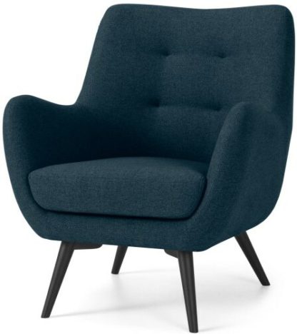 An Image of Hilda Accent Armchair, Madeira Blue