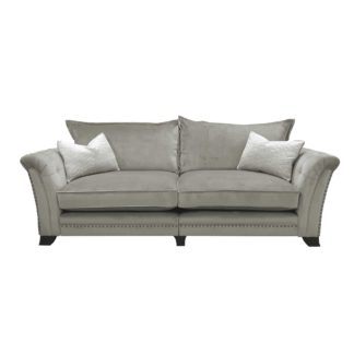 An Image of Dorsey Standard Back 4 Seater Split Frame Sofa, Stock