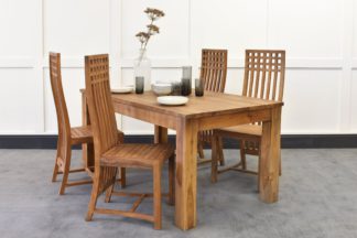 An Image of Lifestyle Dining Table & Stanton Chairs Bundle