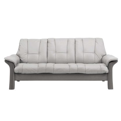 598729eb05470d50270ed7f8869c9d5d853d7a559cfbe32846ff8261d4cd561c.jpg An Image of Stressless Windsor Low Back 3 Seater, Choice of Leather