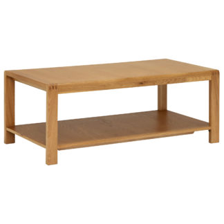 An Image of Ercol Bosco Coffee Table, Oak