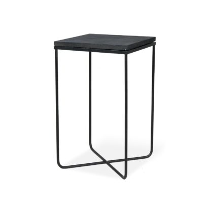 An Image of Lava Stone Side Table