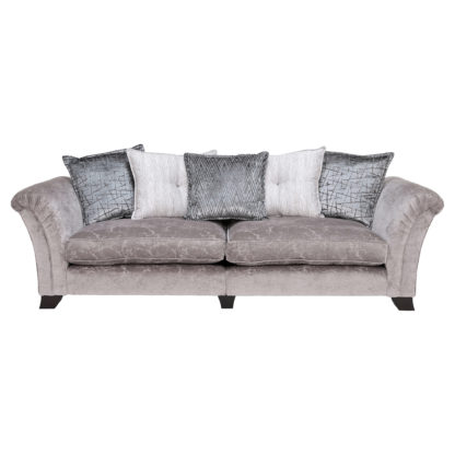86ef22bd6e43f7987c9ab3f198eb348621f27d1b5b0af4a66b6375af1840bff6.jpg An Image of Prestbury 4 Seater Pillow Back Split Frame Sofa