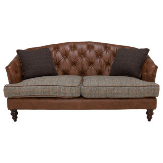 An Image of Harris Tweed Dalmore Petit Sofa, Stock