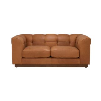An Image of Whitman 2 Seater Leather Sofa