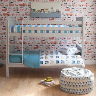 An Image of Buddy Childrens Beech Bunk Bed