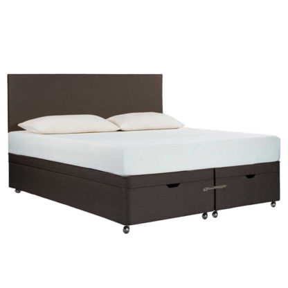 An Image of Tempur Ardennes Ottoman Bed Base, Cobalt