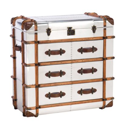 An Image of Timothy Oulton Globetrekker Medium Chest